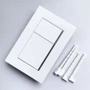 For Geberit Sigma 30 Dual Flush Button & Plate - Matte Black & Matte White