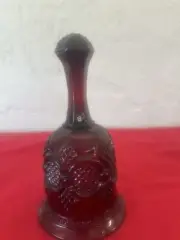 Vintage Fenton Dark Red Bell