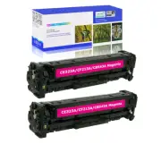 2PK Magenta CE323A 128A Toner for HP Color Laserjet Pro CP1525N CM1415FN MFP