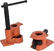 1/2 inch Pipe Clamp Jaws Pipe Vise Fixture Set Woodworking Clamp Tool Wood Carpenters Clamp Set for Woodworking Tools Plumbing Cabinet Job