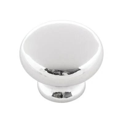 Hickory Hardware Cottage Collection Knob 1-1/8 Inch Diameter Chrome Finish (2...
