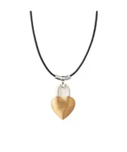Ambush Heart Lock Necklace One size Yellow