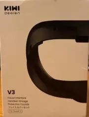 KIWI design V3 Facial Interface 2 Face Pads Compatible with Oculus Meta Quest 3