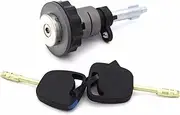 Rynplex 98FU A22050 CDPM, for Ford, for Fiesta, Street Hatch 1999-2002 Trunk Back Lock Cylinder with 2 Keys Lock Door Ignition Barrel