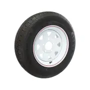 Sunrise Trailer 13" Wheels Rim and Tyre Fitted - Ford, 155R13LT - WRTF13P155