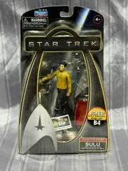 2009 Star Trek Galaxy Collection Sulu 4" Action Figure The Movie Poseable Toy