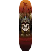Powell Peralta Andy Anderson Heron Rust Shaped Skateboard Deck 8.45