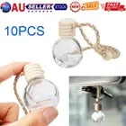 Empty Car Diffuser Bottle Perfume Ornament Hanging Gadget Air Freshener Wood Cap