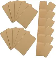 CANIGHT 100pcs Envelopes for Coin Storage Storage Bag and Budgeting Portable for Organizing Keys Present Cards and More
