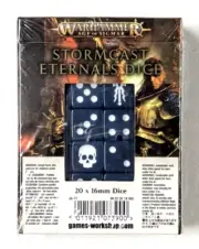 Warhammer 40k: Age of Sigmar - Stormcast Eternals Dice Set - Sealed New OOP