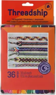 DMC Prism Craft Thread Pack 8 Meters 36/Pkg-Variegated Colors