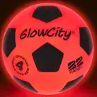 Glow in the Dark Soccer Ball | Light up Indoor/Outdoor Soccer Ball with 2 LED Li
