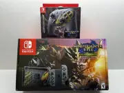 Nintendo Switch Monster Hunter Rise Deluxe Edition w/ Pro Controller Bundle NEW