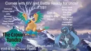 Pokemon Sword And Shield Shiny Archeops and Carracosta Bundle 6IV Battle Ready