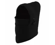 Thermal Fleece Hood Balaclava Winter Face Mask - Black Full Face Mask