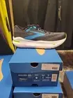 Brooks Ghost Max - Men's Size 9.0 D - Black/Atomic Blue/Jasmine - 1104061D060