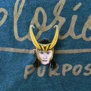 Super Secret Superhero Pin Club Set: Loki, Black Panther, Iron Man, more