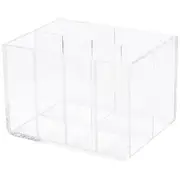 Otto 6 Compartment Desk Tidy Acrylic Cork