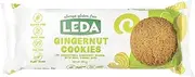 Leda Gingernut Cookies, 8 Pack, 155g Each