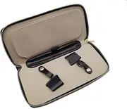 1pc Leather Hair Scissors Case Salon Barber Bag Hair Accessories Hairdresser Styling Tools