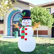 5ft Inflatable Snowman Christmas Blow Decoration Holiday Outdoor Party Yard NEW