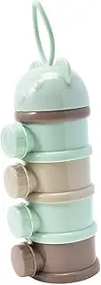 Stackable Formula Dispenser - Portable Protein Storage Powder Supplement Container - Stackable Formula Carrier Boxes with Twist-Lock for Parents, Husband, Wife, Mom