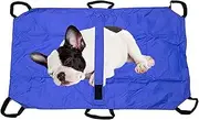 Dog Emergency Stretcher, Animal Stretcher Foldable Dog Transport Pet Stretcher Dog Stretcher Pet Trolley Transport Stretcher,Transport Stretcher(Blue)