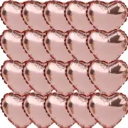 5 Inch Heart-Shaped Aluminum Film Balloon Five Pointed Star Love Peach Heart Bal