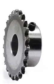 BMGHXFAR 1pc 04C Sprocket 14Teeth Inner Hole 6/8/10/12/14/15mm 25H 45# Steel Sprocket Table Wheel Finished Hole Sprocket Screw Hole M5(14mm,17 Teeth)
