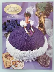 MISS FEBRUARY, Gems of the South, Crochet Pattern Calendar Doll Annie's Attic