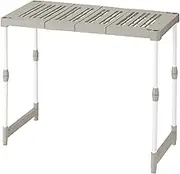 Expandable Shelf, Tall Type, Beige, Pack of 1
