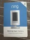 Ring Stick Up Cam Battery HD Security Indoor/Outdoor Camera 3rd Generation White