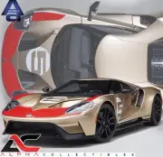 AUTOART 72928 1:18 FORD GT HERITAGE EDITION HOLMAN MOODY GOLD W/ RED