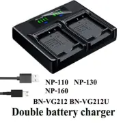 USB Battery Charger For CASIO Exilim EX-ZR5500 EX-10 100 EX-H30 H35 NP-160 110
