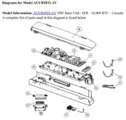 FUJITSU K9900533007 aka 9900533007 THERMISTOR ROOM AUUB VAB