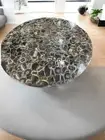 Black Agate Coffee table Top , Stone Center Dining Table Top, Home Decor