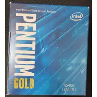 在飛比找蝦皮購物優惠-Intel 第8代 Pentium G5400 雙核心處理器