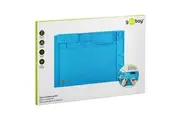 Goobay Silicone Soldering Mat Non-Slip Repair Station Pad 450x300mm Blue