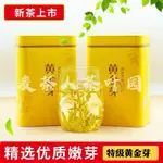 小洲甄選  茶葉   【特級黃金芽2024新茶】正宗安吉珍稀白茶濃香清香型綠茶袋裝罐裝