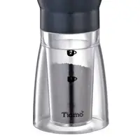 在飛比找樂天市場購物網優惠-金時代書香咖啡 Tiamo 輕巧手搖磨豆機 透明下座 粉盒 