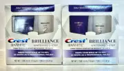 New - 2 KITS - Crest 3D White Brilliance Daily Whitening 2-Step Treatment