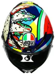 AGV PISTA GP RR Menu Misano Rossi 2019 Size S Super Light Carbon Fiber Japan