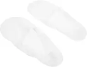 Yardwe 1 Pair Socks No Sock Shoes Men No Show Sock Cotton White