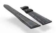 20mm Genuine PATEK PHILIPPE Watch Strap - Black Crocodile - 20/14mm - NEW