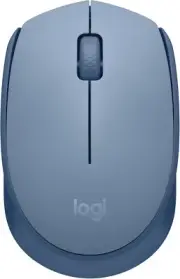 Logitech M170 Wireless Mouse for PC, Mac, Laptop, USB Mini Receiver - Blue Grey