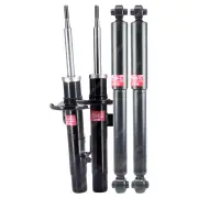 Front + Rear KYB EXCEL-G Shock Absorbers for CITROEN C3 I4 DT4 FWD H/Back 02-10