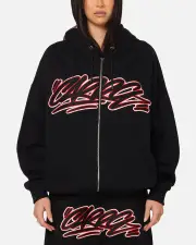 [CARRE] Carre Terrace Zip Hoodie Black - Size M M Black
