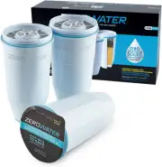 ZeroWater Official Replacement Filter - 5-Stage Filter Replacement 0 TDS for ...