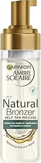 Garnier Ambre Solaire Natural Bronzer Self Tan Mousse, 200 ml