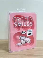 Frozen Smiles Dentures Shaped Ice Cube Trays Mold Maker Gag Gift White Elephant